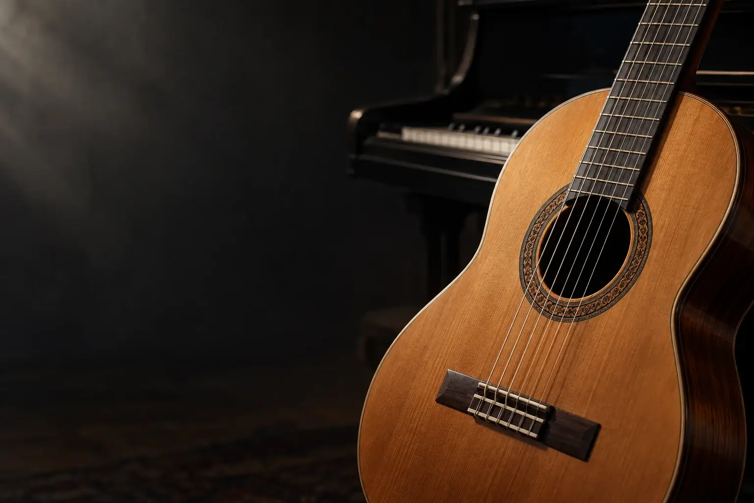 Gitarre: atmosphärisches Motiv