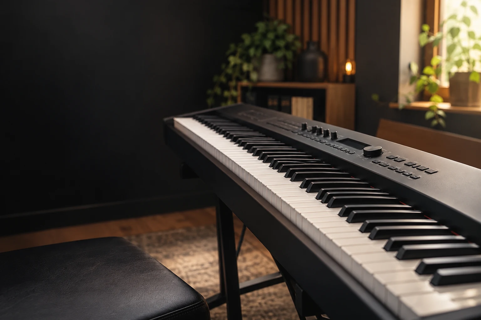 Keyboard: atmosphärisches Motiv